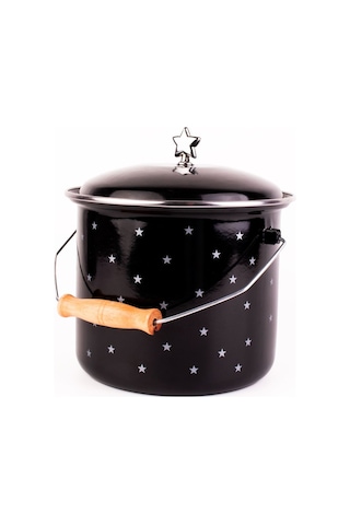 Star Emaye Bakraç 20cm 3litre Siyah
