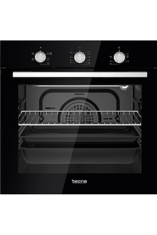 Tecna 8126 6 Fonksiyon Siyah Ankastre Fırın