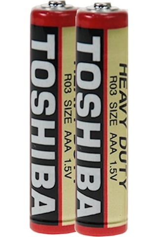 Toshıba R03 Çinko Karbon AAA İnce Kalem Pil 40'lı