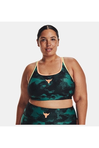 Under Armour Kadın Project Rock Crossback Family Baskılı Spor Sütyeni 1377953-722