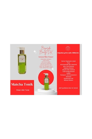 Green Mist Toner -matcha Tonik-150 Ml