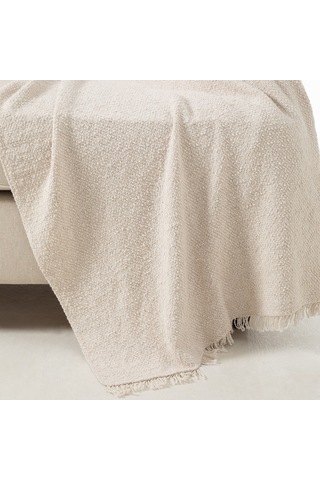 Mudo Home Ava Koltuk Şalı Ekru 130x170