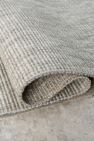 Mariesse Home Hav Toz Vermez Kolay Temizlenen Hasır Doku Sisal Halı Bombay 663-gri