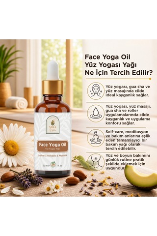 Face Yoga Oil Yüz Yogası Yağı 30 Ml %100 Saf