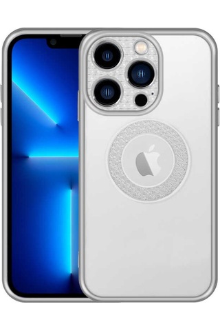 Apple Uyumlu iPhone 13 Pro Kılıf Kamera Korumalı Logo Gösteren Zore Esta Kılıf