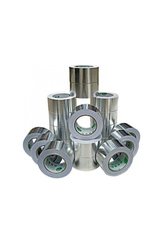 1 Kalite Alüminyum Folyo Bant 72Mm 20 Mt Yanmaz Band