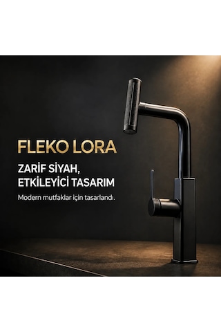 Fleko Lora Spiralli Evye Bataryası Siyah Fleko Lora Spiralli Evye Bataryası Siyah