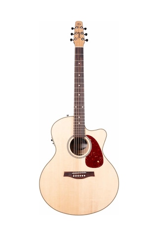 Seagull Performer Cw Mini Jumbo Hg Presys Iı Elektro Akustik Gitar Natural