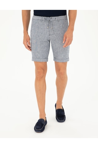 Pierre Cardin Erkek Açık Lacivert Şort / Bermuda 50284287-vr059 Açık Lacivert