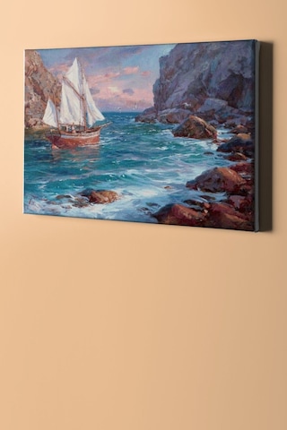 Webstyle Sayılarla Boyama Seti Kasnaklı Zor Yolculuk 60 X 75 Cm