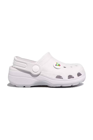 Vicco Didim Jıbbıtz Aksesuar Hediyeli Ortopedik Unisex Çocuk Terlik Beyaz