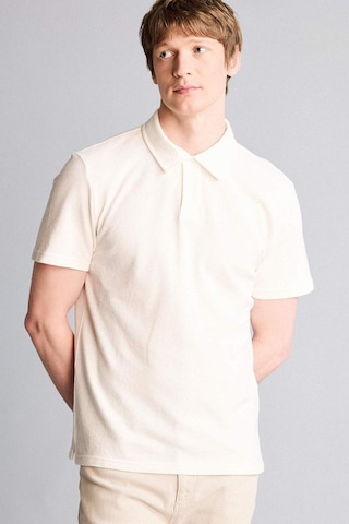 Defacto %100 Pamuk Polo Tişört G1539ax26sper100 Ekru-er100
