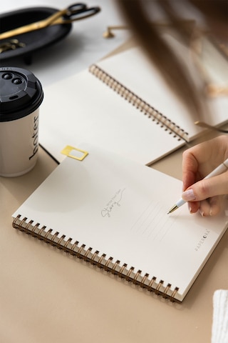 A5 Siyah Kraft Karton Kapak 70 Yaprak 110 Gram Düz Çizgisiz Not Defteri Çizgisiz Siyah