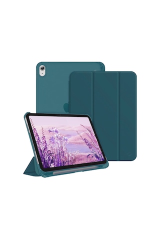 Xiaomi Mi Pad 6 Uyumlu Tablet Kılıf Smart Cover Kalem Bölmeli Uyku Modlu 11inç Kapaklı Kılıf