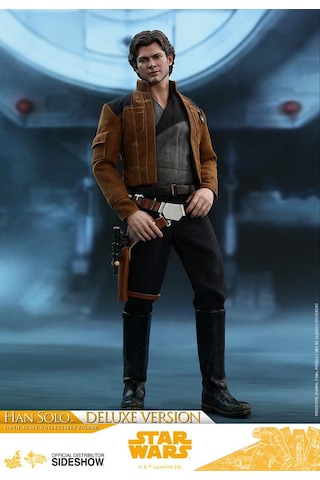 Hot Toys Han Solo Deluxe Version Sixth Scale Figure Mms492