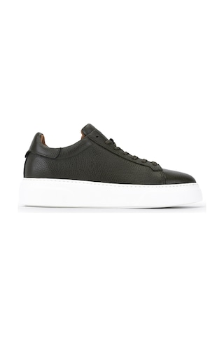 Tamer Tanca Erkek Hakiki Deri Haki Sneakers & Spor Ayakkabı 1212 2501 Erk Ayk Y26 Hakı Fltr