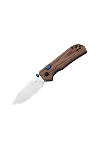 Kizer Nice Guy Clip Point Aeb-l + Satin Norplex Ultrex Micarta Kizerv 3011bca1 Kamp Çakısı Kum