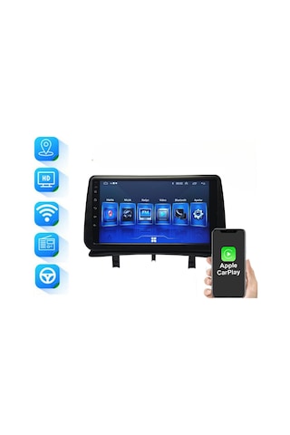 Renault Clio 3 2005-2011 9 inç 6-64 GB PRO Android Carplay Multimedya