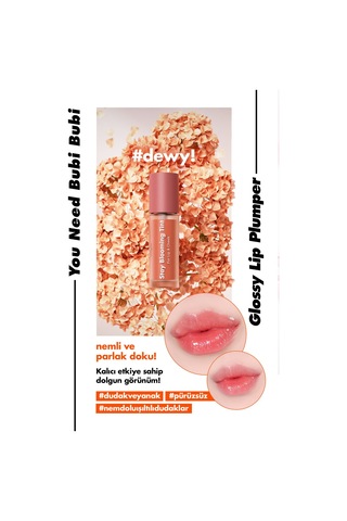 Unpa Nemli ve Canlı Mercan Tonlu Yanak ve Dudak Tinti UNPA Bubi Bubi Stay Blooming Tint