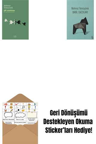 Şiir Unutmaz + Babil Cazcıları + Okuma Sticker'ları
