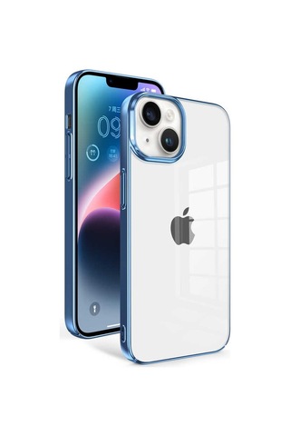 Zeyline Apple Uyumlu iPhone 14 Plus Zore Sun Kapak-mavi Açık