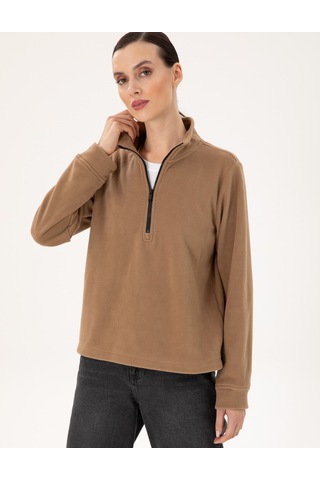 Pierre Cardin Kadın Camel Sweatshirt 50300846-vr015 Camel