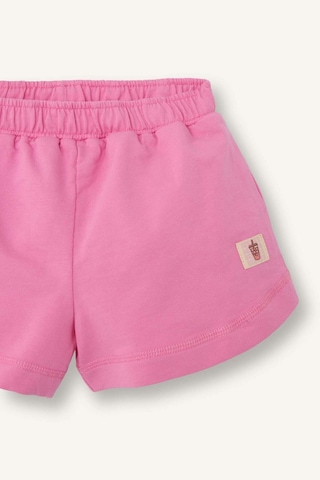 Defacto İnce Sweatshirt Kumaşı Şort Kız Bebek H4866a526smpn179 Pembe-pn179