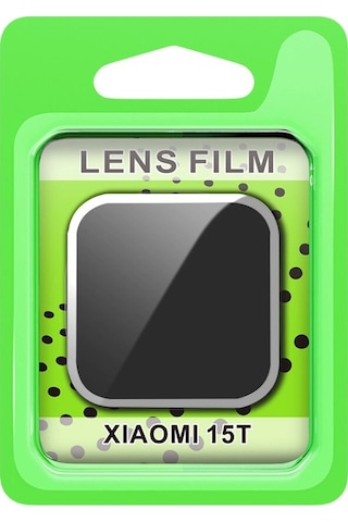 Mi 15t Raze Metal Kamera Lens - Gümüş