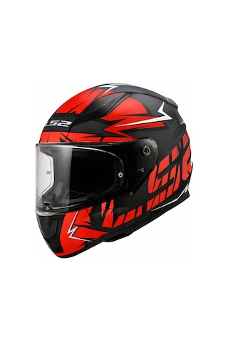 Ls2 Rapıd 2 Cromo Kapalı Kask Mat Siyah-kırmızı Diğer