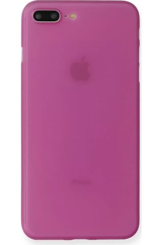 Newface Apple iPhone Uyumlu 7 Plus Kılıf Pp Ultra İnce Kapak - Pembe Belirtilmemiş