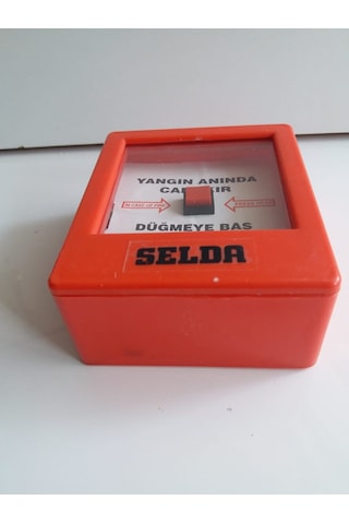 SIVA ÜSTÜ YANGIN İHBAR BUTONU