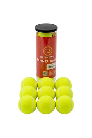 Mey İthalat Dayanıklı Tenis Topu 9 Lu Set Yüksek Performans Ve Dengeli Zıplama