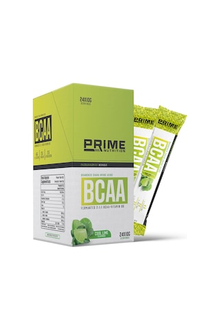 Prime Nutrition Bcaa 2:1:1 Cool Lime 24 Saşe X 10 Gram Tek Kullanımlık Paket