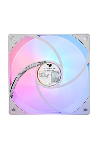 Thermalright Tl-c12w-s V3 Argb 120mm Beyaz 3 Lü Kasa Fanı