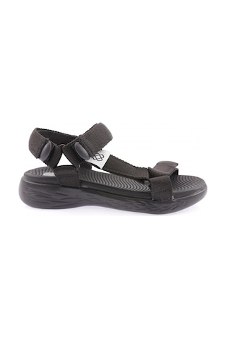 Dgn 103-23y Kadin Bantli Cirtli Sandalet 103-2265-R4803 Kömür