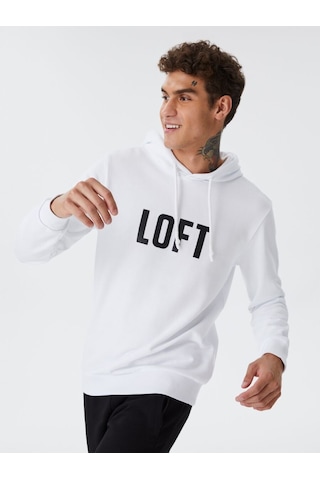 LOFT Regular Fit Erkek Sweatshirt Lf2030837 Q1.v1 Beyaz