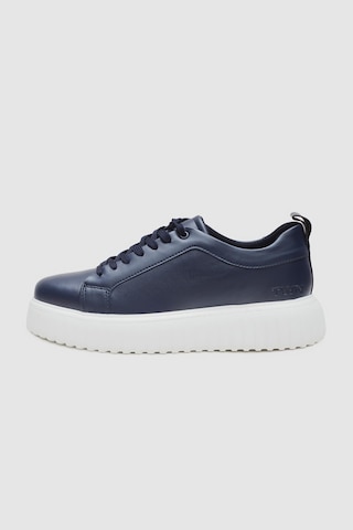 D's Damat Twn Lacivert Kalın Beyaz Tabanlı Bağcıklı Sneaker Ayakkabi 3ec09ort0381 Lacivert