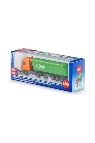 Siku Truck With Trailer And Roof Model Damperli Kamyon 1 87 N 179