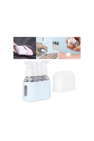 Suntek Magideal 4x Seyahat Sprey Şişesi 50ml Sızdırmaz Parfüm Mavi