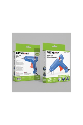 1 Adet Sıcak Silikon Tabancası 80w Elektrikli, 11 Mm Mum Silikon İçin Uyumlu, Li Açma-kapama, Profesyonel Hot Glue Gun