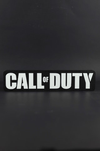 Call Of Duty - Cod - 3 Boyutlu Tabela - 25cm X 5.5cm X 1.5cm