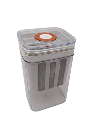 Homyl Yoğurt Süzgeci Yapıcı Gıda Yeniden Kullanılabilir Beyaz