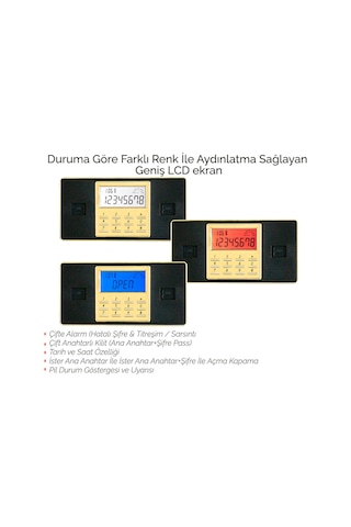 Mühlen Cs70 Kumbara Tipi Ve Çekmeceli Depozitolu Çelik Kasa Kumba