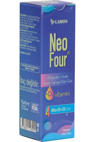 Lamos Neofour Probiyotik Damla 15 ML