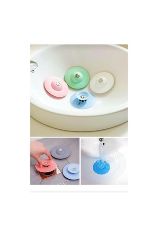 Silikon Lavabo Banyo Küvet Tıkacı Çok Renkli Diğer