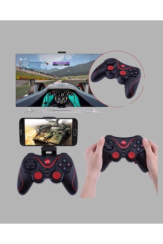 Kablosuz - 894 - Bluetooth Oyun Kolu Mobil Tv Pc Uyumlu - Ece-umay - Ergonomik Tasarım
