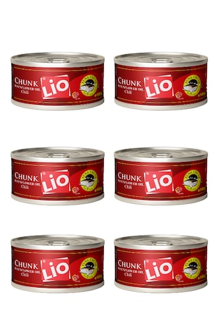 Lio Ayçiçek Yağı Acılı Ton Balığı 160 Gr X6 Adet