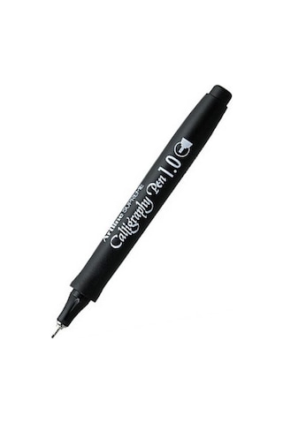 Kaligrafi Kalemi Siyah 1.0 Mm Düz Kesik Uç Supreme Calligraphy 1 Adet Kesik Keçe Uçlu Kaligrafi