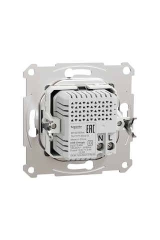 Eph2700371 Asfora Antrasit Usb Şarj Prizi 2.4a Typea+c Çerçevesiz