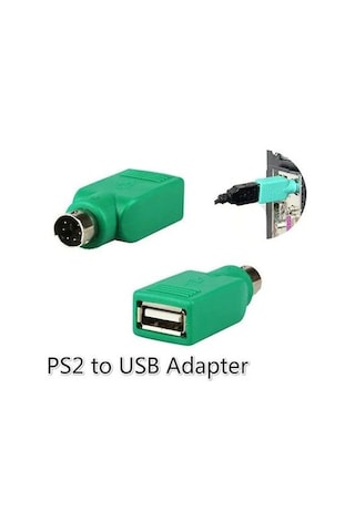 PS2 To USB Dönüştürücü PS2 Girişini USB'ye Çevirir